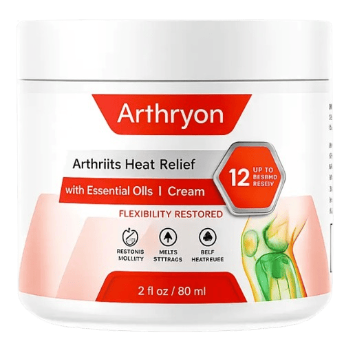 Arthryon heat relief cream jar